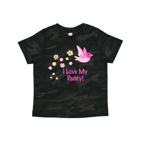 

Inktastic I Love My Daddy! Gift Toddler Toddler Girl T-Shirt