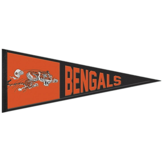 WinCraft Cincinnati Bengals 13" x 32" Retro Logo Pennant