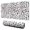 Baseballs and Quotes White, variant on Baseballs and Leopard Print Extended Large Mouse Pad, Desk Protector Mat with Non Slip Base & Stitched Edges, Durable Stable Gifts for Coworkers Family Friends,31.5"x11.8"