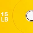 thumbnail image 2 of PRISP Olympic Bumper Weight Plate - Rubber Plate for 2 Inch Olympic Barbell with Steel Insert; Pairs, Sets and Single Plates Available, 2 of 9