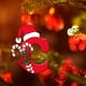 thumbnail image 4 of Colgante de árbol de Navidad de acrílico 2D con letras | Juego de 26 adornos con iniciales del alfabeto para decoración navideña, 4 of 6