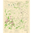 thumbnail image 2 of USGS 15x17 White Modern Wood Framed Museum Art Print Titled - Tehuacana Texas Quad - USGS 1960, 2 of 4