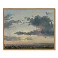 thumbnail image 6 of Drsoum Vintage Cloud Wall Art 11x14in Natural Framed Prints Classic Retro Farmhouse Rustic Sky Decorations for Living Room Bedroom, 6 of 6