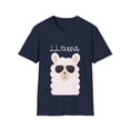 thumbnail image 2 of Llama Unisex Softstyle T-Shirt, 2 of 6