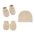 thumbnail image 2 of YAOBAMM Soft Newborn Hat Newborn Hat Set Knit Elastic Soft Warm Photography Props Infant Accessory Baby Bonnet Beanie, 2 of 6