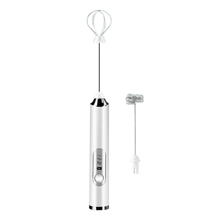

Hi、FANCY Electric Milk Frother Whisk Portable Handheld Egg Beater Rechargeable Stirrer Coffee Chocolate Foamer Household Mixer