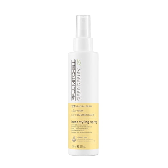 Paul Mitchell Clean Beauty Heat Styling Spray, 5.1 oz.