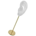 thumbnail image 4 of kurtrusly Earring Display Stand Human Ear Model Organizer Holder Showcase Stud Jewelry Left Translucent Height: 18cm 5Set, 4 of 6