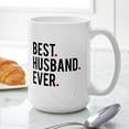 thumbnail image 6 of CafePress - Best Husband Ever Mugs - 15 oz Ceramic Large White Novelty Mug, 6 of 6