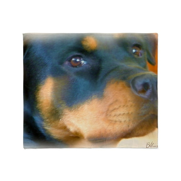 CafePress - Rottweiler Best Friend Throw Blanket - Soft Fleece Throw Blanket, 50"x60" for All Ages