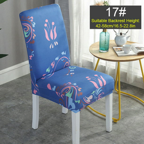 Chair Cover Colorful Fl Polka Dot, Polka Dot Dining Chair Covers