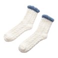 thumbnail image 1 of Calcetines Naiovety 1 par gruesos de invierno frío suaves y transpirables para cama Blanco HA071038-02, 1 of 5