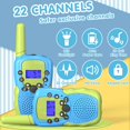 thumbnail image 3 of Walkie Talkies Selieve para niños de 3 a 12 años, 22 canales, 3 of 6