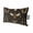 Gold, White, Charcoal, variant on Brown Bee Outdoor Pillows for Chaise Lounge Chair Waterproof Lumbar Pillows with Insert&Adjustable Elastic Strap Beach Headrest Pillow Farmhouse Vintage Animals Botanical Flowers Pool Pillow 11"x16"