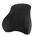 thumbnail image 4 of Almohada de soporte de espuma viscoelástica, cojín para cintura de coche, cojín para respaldo de silla, cojín de respaldo para Atto 3 Yuan Negro DYNWAVEMX Cojín de apoyo para la espalda, 4 of 8