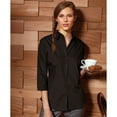 thumbnail image 2 of Premier Womens Poplin 3/4 Sleeve Blouse, 2 of 4
