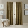thumbnail image 2 of Elrene  Antonia Blackout Rod Pocket/Back Tab Curtain Panel Rouge 52" W X 108" L 108 Inches, 2 of 5
