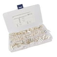 thumbnail image 3 of MasteelfCA 200 Pcs Wire Copper Crimp Fitting Ferrules Wire Ferrules Wire Connectors Pin, 3 of 7
