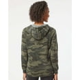 thumbnail image 3 of Independent Trading Co. Womenâ€™s Lightweight California Wave Wash Hooded Sweatshirt, 3 of 5