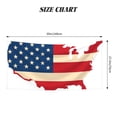 thumbnail image 2 of Uemuo American Flag Map Print Beach Towel for Women, Silver Fox Velvet Beach Towel, Quick-Dry Beach Towel,Pool Bath Beach Beach Towel Adult Blanket 27.5x55in, 2 of 6