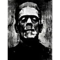 thumbnail image 2 of Wagner, Martin 15x18 Black Ornate Wood Framed with Double Matting Museum Art Print Titled - Frankenstein II, 2 of 4