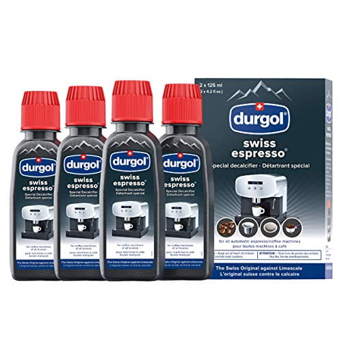 Durgol Swiss Espresso, Descaler and Decalcifier for All Brands of