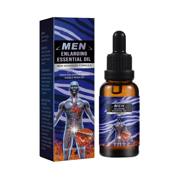 Aceites esenciales Elementos esenciales para el hogar Masaje Masculino Aceite Refinado Cuidado Y Mantenimiento Del Cuerpo. Aceite Refinado para Masaje Externo Mejora la R(Buy 2 Get 1 Free)