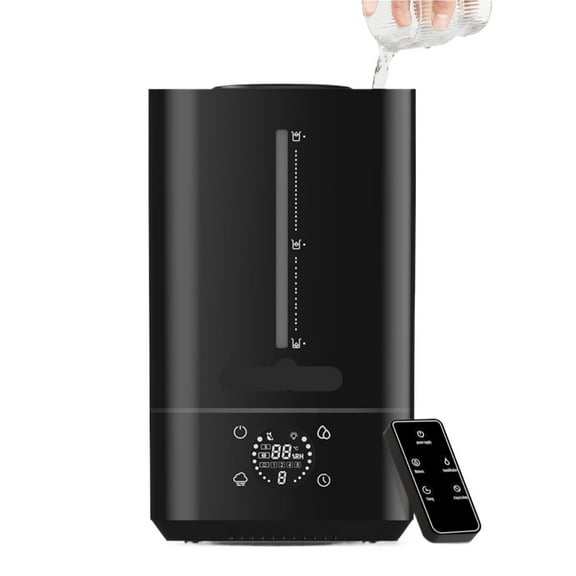 JXW Bedroom Humidifier for Adults, Cool Mist Humidifier for Baby and Plants