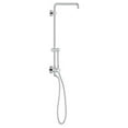 thumbnail image 1 of Grohe 26485000 Retro Fit System Rainshower Shower Arm, Starlight Chrome, 1 of 1