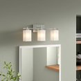 thumbnail image 2 of Designers Fountain 6733-CH 24in Dakota 3-Light Bathroom Vanity Light Fixture, Chrome, 2 of 5