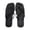 Black2, variant on Men Women Couples Flip Flops Beach Sandals Open Toe Flat Fixed Slide 100% EVA Foam Soft Sole Lightweight Summer Outdoor Pool Walking Rainy Days with Arch Support Textured Outsole White 36