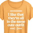 thumbnail image 3 of Instant Message - Girls & Sports - Cute Matching Outfits - Women's Short Sleeve Graphic T-Shirt, 3 of 7