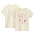 thumbnail image 5 of Toddler Girls Short Sleeve T-Shirts School Uniform Quick Dry 24 Months 2t 3t 4t 5t 6t 7t Athletic Tops Dance Casual Beach Vacation Summer Wear Gibobby,9-10Years,Beige, 5 of 5