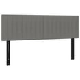 thumbnail image 6 of vidaXL LED Headboard Dark Gray 70.9"x2"x46.5"/50.4" Fabric, 6 of 54