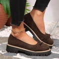thumbnail image 7 of Bkhluea Women Knotted Platform Loafer Shoes Slip On Comfortable Footwear For Office Work Daily Casual Outdoor Activities, 7 of 7