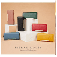 thumbnail image 3 of Cartera Monedero Larga De Cuero Lujo Dama Billetera Elegante rojo, 3 of 4
