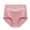 Pink, variant on Joau Underwear for Women High Waisted Cotton Underwear Full Coverage Breathable Briefs Soft Strech Ladies Breathable Panties