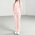 thumbnail image 6 of RFQWOVSR Girls Ballet Long Sleeve Zipper Jacket Set Dance Performance Outfit 11-12 Years, 6 of 7