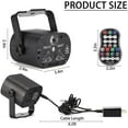 thumbnail image 2 of Party Lights Disco Lights,strobe Light Sound Activated Led Dj Lights Multiple Patterns Projector With Remote, 2 of 2