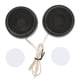 thumbnail image 2 of 2 tweeters de coche altavoz estéreo con base tweeter de cúpula adhesiva de 1000 W para todos los sistemas de coche, 2 of 8