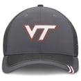 thumbnail image 2 of Men's Fanatics Gray Virginia Tech Hokies Clincher Flex Hat, 2 of 5