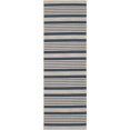thumbnail image 1 of Safavieh Courtyard Navy Indoor Outdoor Rug - Runner 2'3" x 8', 1 of 4