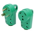 thumbnail image 2 of Electrical RV Plug, Compact UV Resistant ABS Shell Rugged High Conductivity RV Male and Female Plug Set  for Travel, 2 of 7
