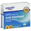 Equate Anti-Diarrheal Relief Hydrochloride Tablets, 2 mg, 6 Count