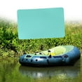 thumbnail image 1 of Patch de Réparation de Bateau Patchs de Réparation Étanches 10cmx15cm pour Canoë, Bateau Gonflable, Jouets, Piscine Réparation Accessoire Vert, 1 of 10