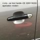 thumbnail image 5 of Manija de la puerta del vehículo Barra de agarre de los autos Perillas exteriores de primera Accesorios para el exterior del automóvil Reemplazo para Sonata 4 piezas AweSitey VI002463-00B, 5 of 7