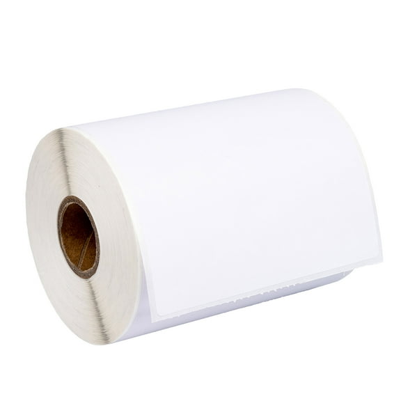 HOUSELABELS 4" x 4" Multipurpose Labels on 1" Core Compatible With Zebra and Rollo Printers, 1 Roll / 350 Labels per Roll