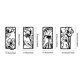 thumbnail image 4 of Xihbxyly Arte Floral de Metal, Adornos de Pared de Hierro Hechos a Mano, Decoración Inspirada En La Naturaleza, Versátil para Uso En Interiores y Exteriores, Elegante Decoración para El Hogar, Regalo, 4 of 7