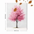 thumbnail image 3 of UXIEQU Pink Cherry Blossom Tree Canvas Wall Art Print 15.75x11.81 Inches, 3 of 8