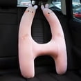 thumbnail image 2 of H-Shape Car Travel Pillow, Neck & Head Support Cushion for Kids & Adults, Breathable Sleeping Pillow for Travel, Road Trips, 2 of 7